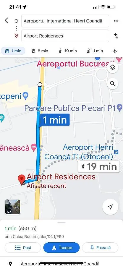 Relaxing Bucharest Airport Residences & Therme-Self Check-In Otopeni 0*,  Romania